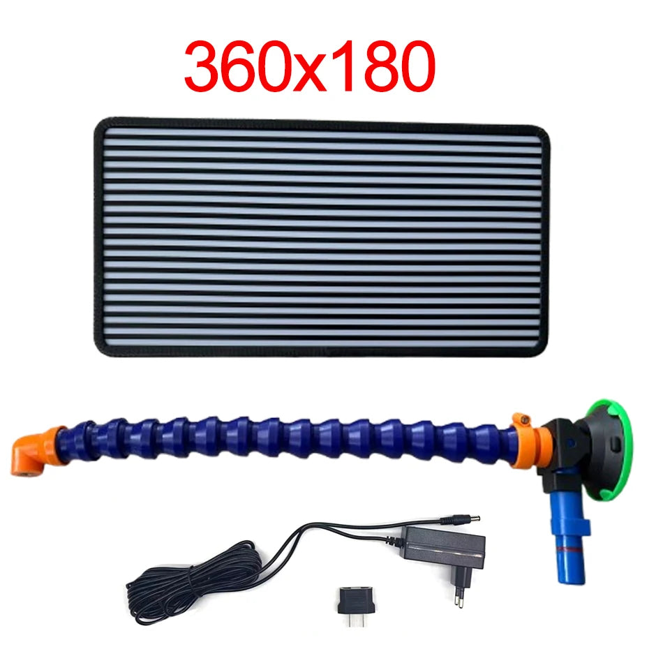 12V Line Board ED Dent Lamp  Paintless Dent Repair Tool  Car Dent lamp Board car dent Tools LED Light