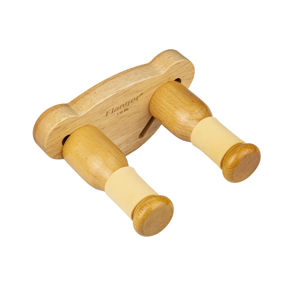 Guitar Hooks Adjustable Violin Hanger Non-scratch Wall Easy To Install HooksStrong Wood-colored Strings Instrument Accessories