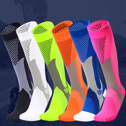BraceTop 1 Pair Sports Stockings Compression Golf Sport Socks Medical Nursing Stockings Prevent Varicose Veins Socks Rugby Socks