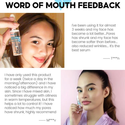 VIBRANT GLAMOR Hyaluronic Acid Facial Serum  Skin Care 10PCS