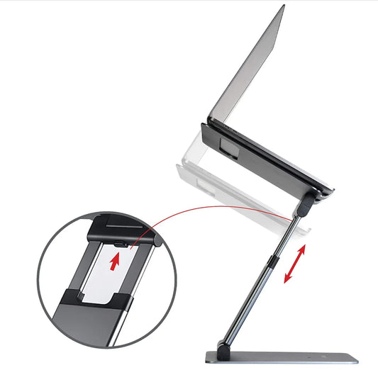 Laptop Stand For Desk, Height Adjustable , Computer Stand For Laptop, Portable Laptop Stands