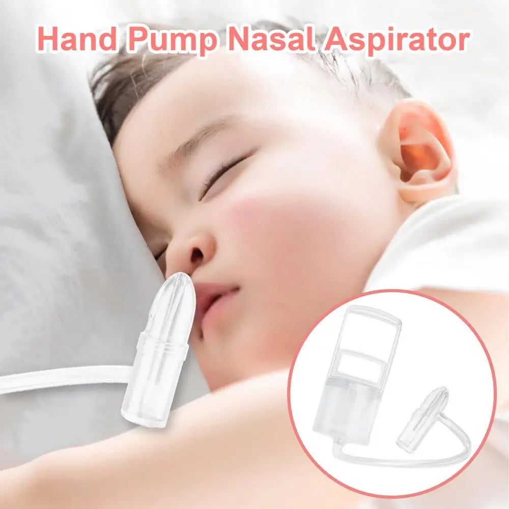 New Baby Nasal Aspirator Nose Sucker Nasal Aspirator Quiet Manual Nose Suctioners for Babies Baby Nasal Sucker Aspirator Snot