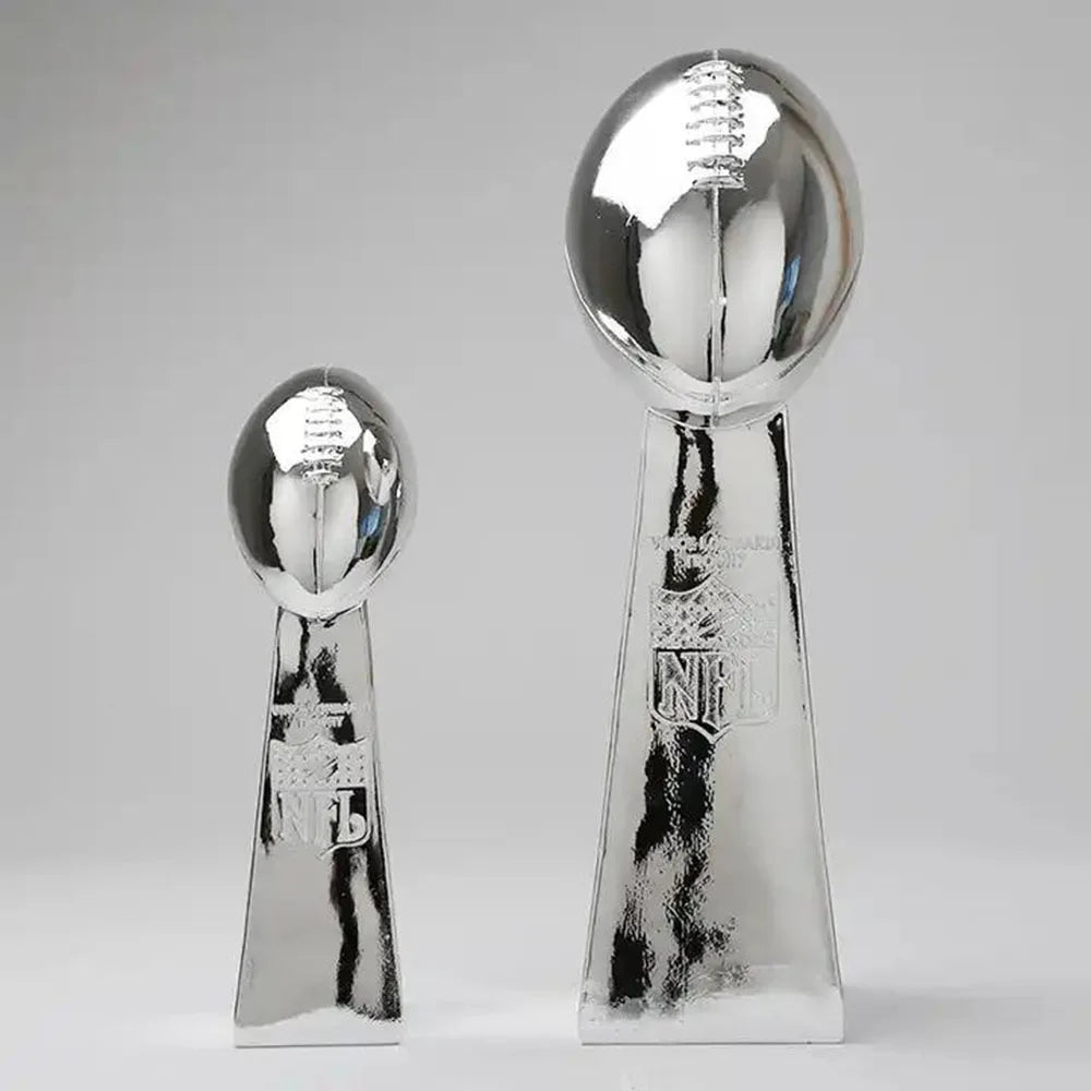 American Football Cup Fan Supplies Rugby Trophy Handicraft For Sports Super Cup Sports Competition Resin Trophy
