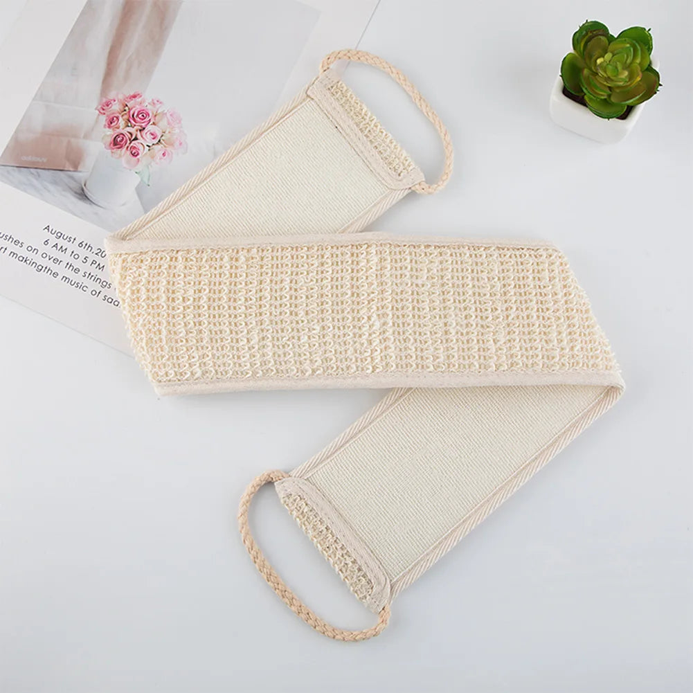 Bath Towel Cleansing Back Strip Sisal Bath Towel Bath Body Sponge Scrub Brush Bath Towel Cleansing Back Strip Sisal Bath Towel