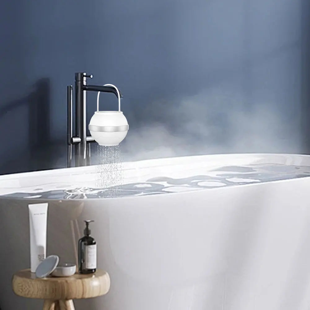 Bath Ball Filter Remove Chlorine Improve Water Quality Bathtub Water Filter Bath Water Filter for Softer and Healthier Skin