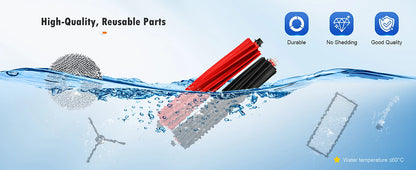 Roborock Qrevo Master / Qrevo Slim Robot Vacuums Cleaner Accessory Main Side Brush Hepa Filter Mop Cloths Dust Bag Spare Part