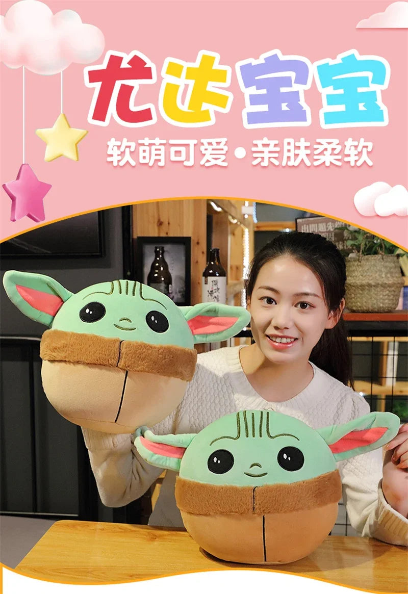 10/20cm Disney Kawaii Plush Baby Yoda Anime Cartoon Stuffed Toys Figure Doll Kawaii Stuffed Toys Cute Gifts For Boys Girls