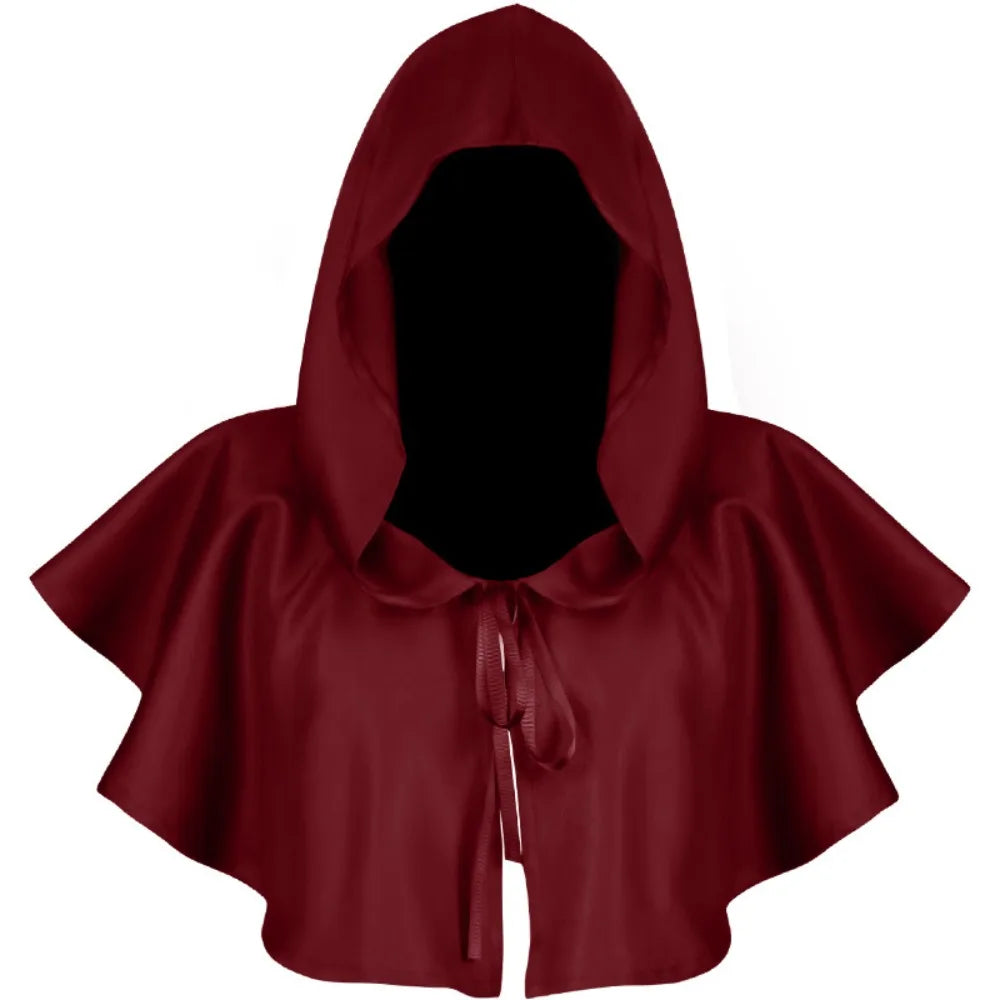 Movie Halloween COS Costume Death Cloak Medieval Hooded Cloak Cosplay Clothing Party Clothes