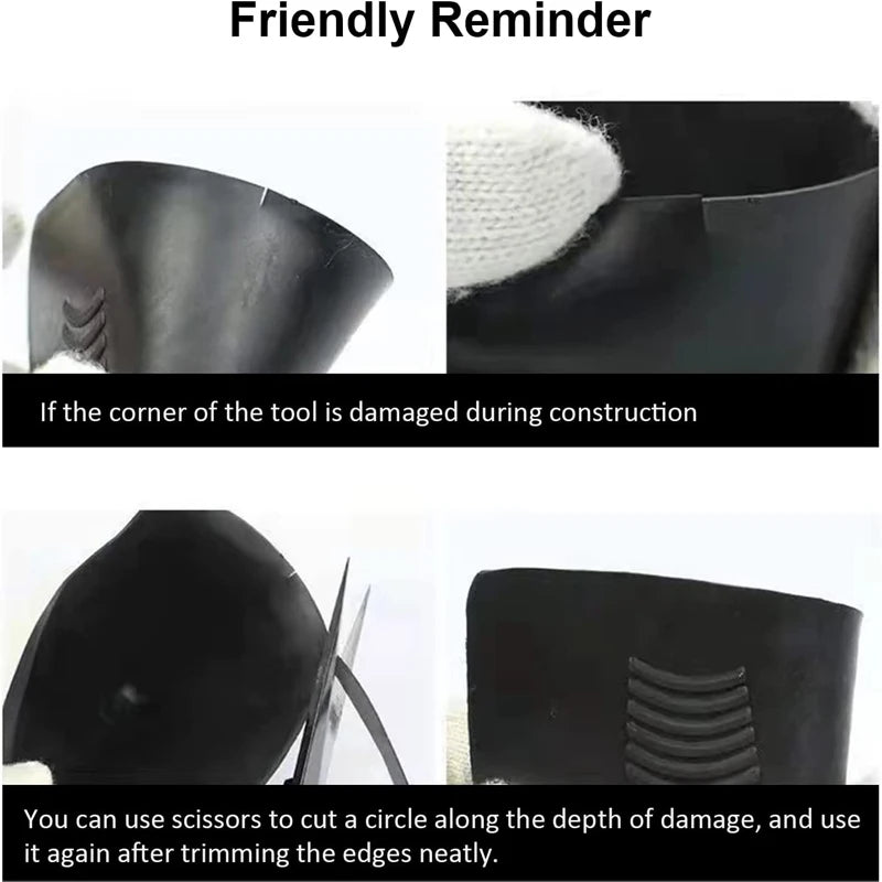 Caulking Finisher Tool Silicone Manual caulking Tool Polyurethane Sealant Smooth Scraper Caulk Finisher for Tile Wooden Brick