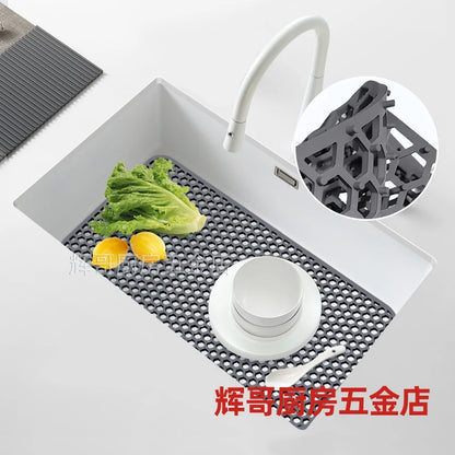 Sink Protectors for Kitchen Sink, Protect Sink from Stains, Damage, Scratches, Dishwasher Safe Sink Grid, Sink Mat, for Kitchen