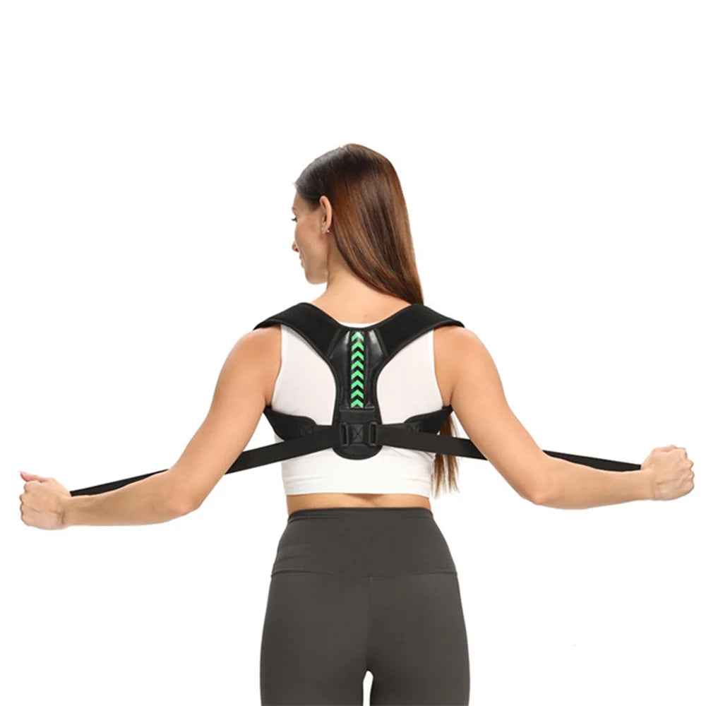 Posture Corrector Unisex Adjustable Back Clavicle Support Back Brace for Neck Back Shoulder Reshape Body
