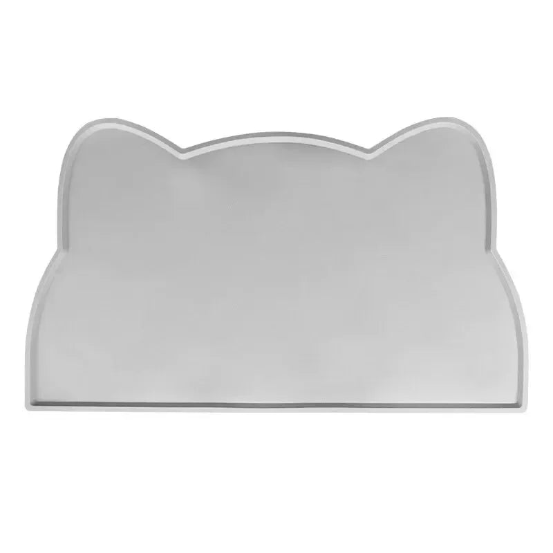 Silicone Pet Feeding Dog Cat Bowl Food Mat Non-Stick Waterproof Pet Food Feeding Pad Puppy Feeder Tray Water Cushion Placemat