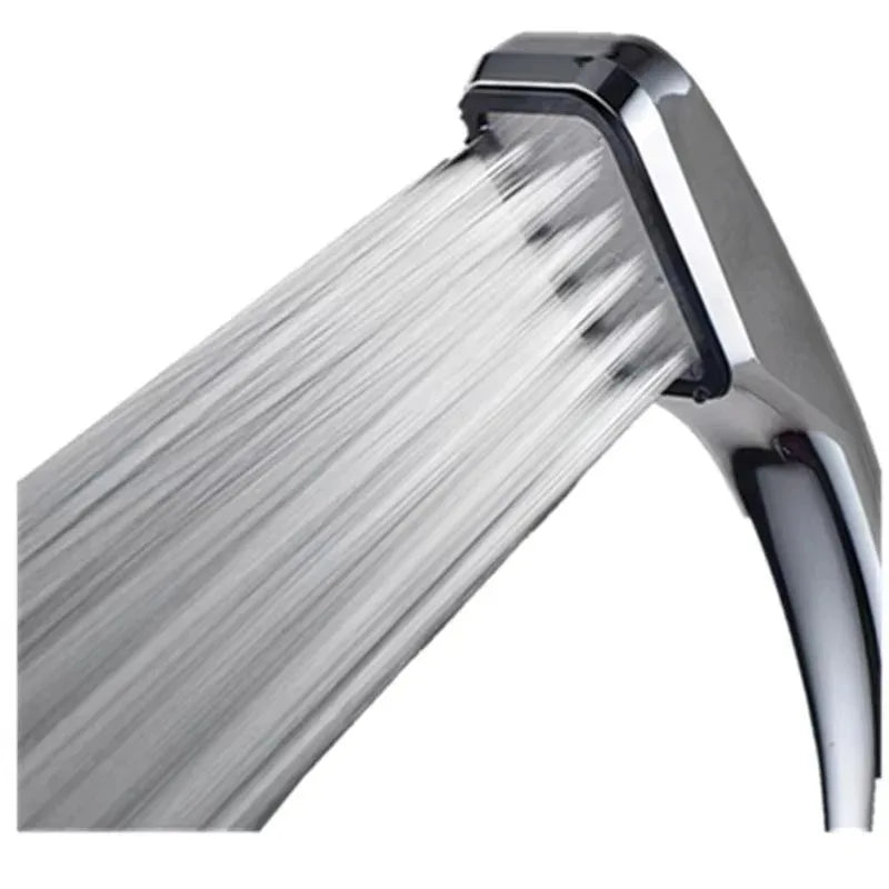 300 hole ultra strong pressurized shower head, square handheld shower head, pressurized shower head, water-saving shower head