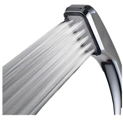 300 hole ultra strong pressurized shower head, square handheld shower head, pressurized shower head, water-saving shower head
