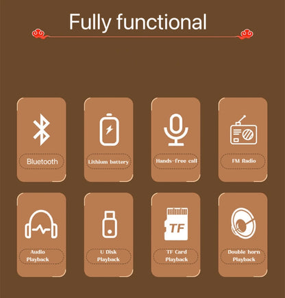 audience Sound box portable bluetooth sound box speaker Bluetooth speakers Retro speaker outdoor radio