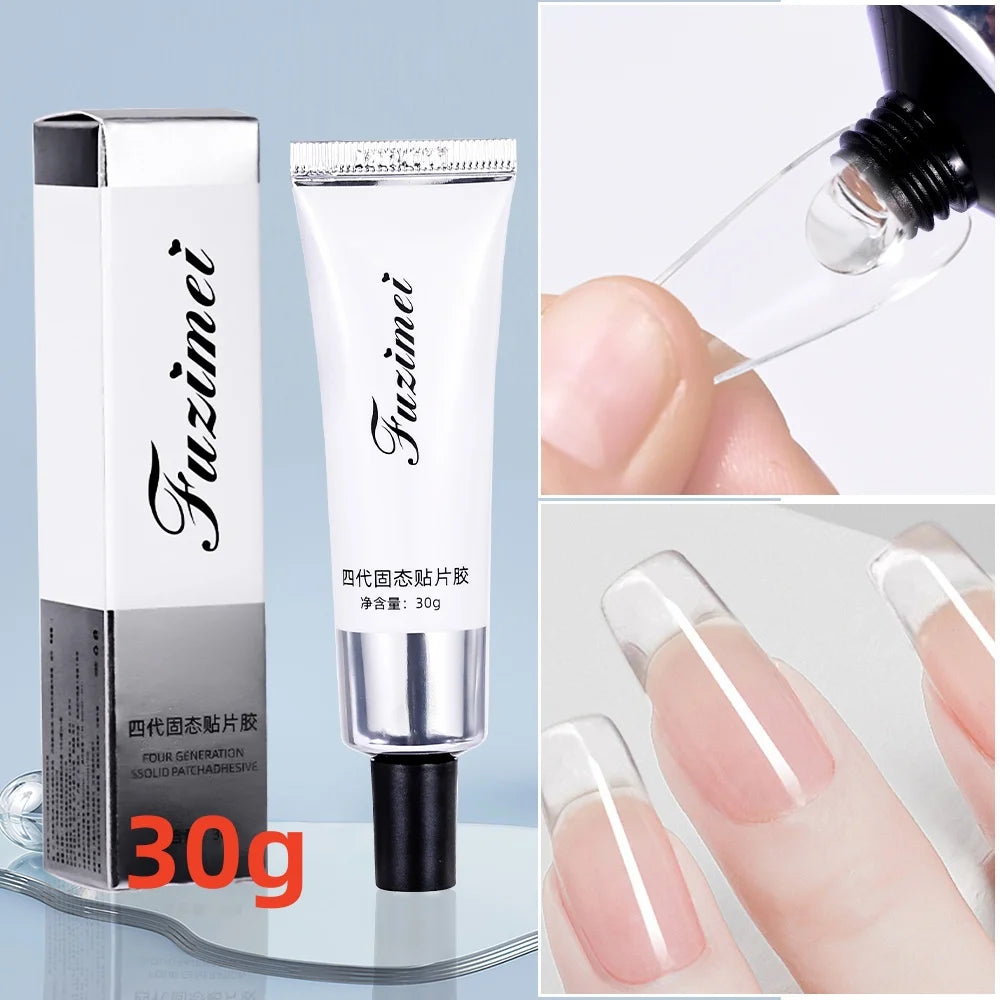30/20/10pcs Fast-Dry Nail Glue Acrylic False Nail Tips Glue Gel For Fast Extension Super Bond Rhinestones False Nails Mini Glue