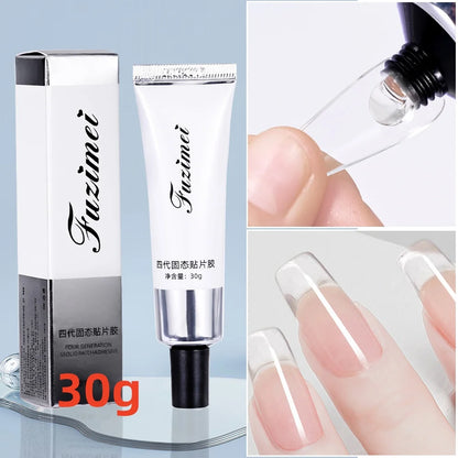 30/20/10pcs Fast-Dry Nail Glue Acrylic False Nail Tips Glue Gel For Fast Extension Super Bond Rhinestones False Nails Mini Glue