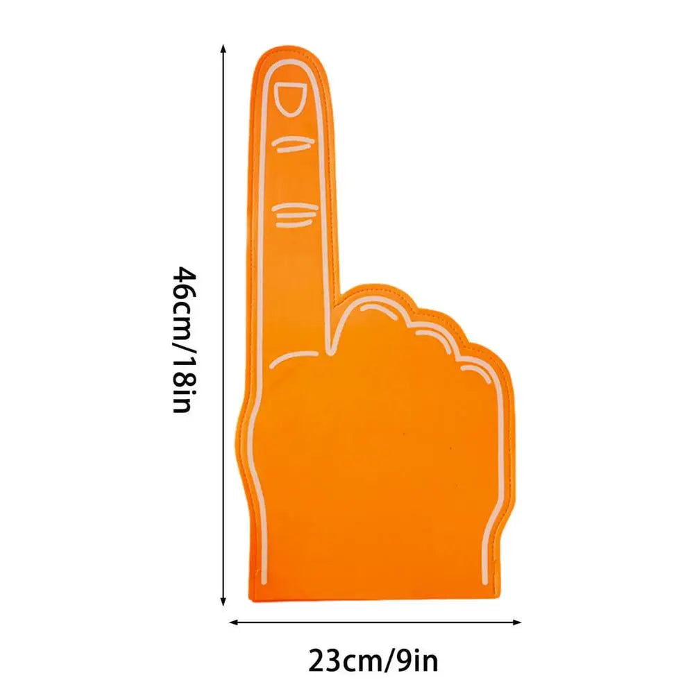 Foam Finger Universal Large Foam Hand Sports Cheerleading Props Sports Favors Cheering Palm Party Props Finger for Sports Events