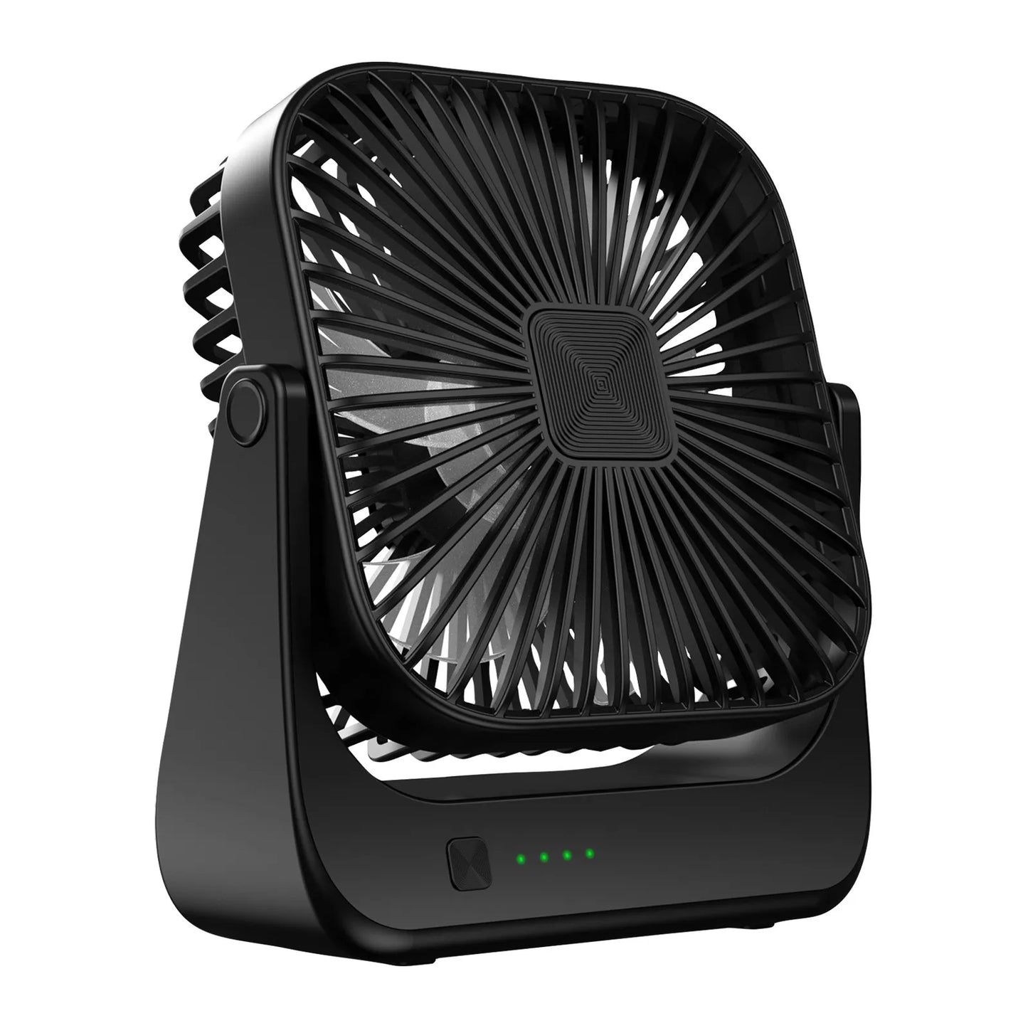 Mini Portable Fan,USB Desk Fan Table,Quiet 4 Speed Wind Personal Fan 360°Rotatable Head Standing Fans for Room Camping Hom