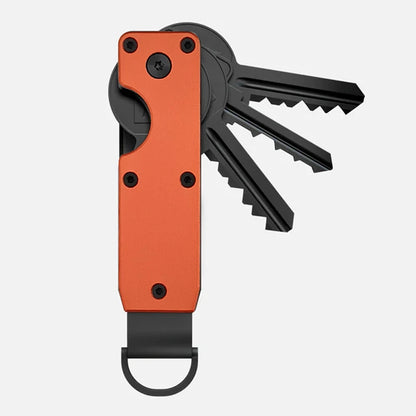 Key Organizer Compact Key Holder Metal Key Chain Minimalist key case key holder for keychain Secures 1-5 Keys