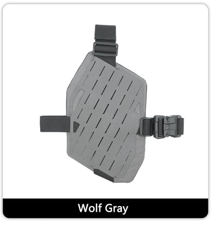 Tactical Leg Holster Magazine Pouch Hunting Airsoft Plate Carrier Molle Drop Platform Thigh Protector Glock Camping Outdoor Spor