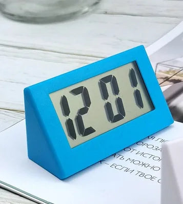 Simple Desktop Desktop Clock Mini Digital Small Desktop Clock Desktop Clock Silent Small Alarm Clock Car Clock 1Pc