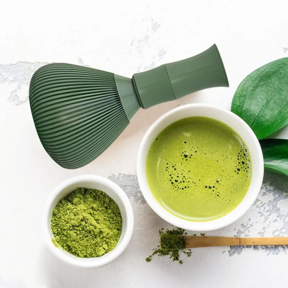 Matcha Whisk Traditional Matcha Whisk Reusable Matcha Green Tea Brush Removable Tea Whisk Safe Matcha Mixer Kitchen Accessories