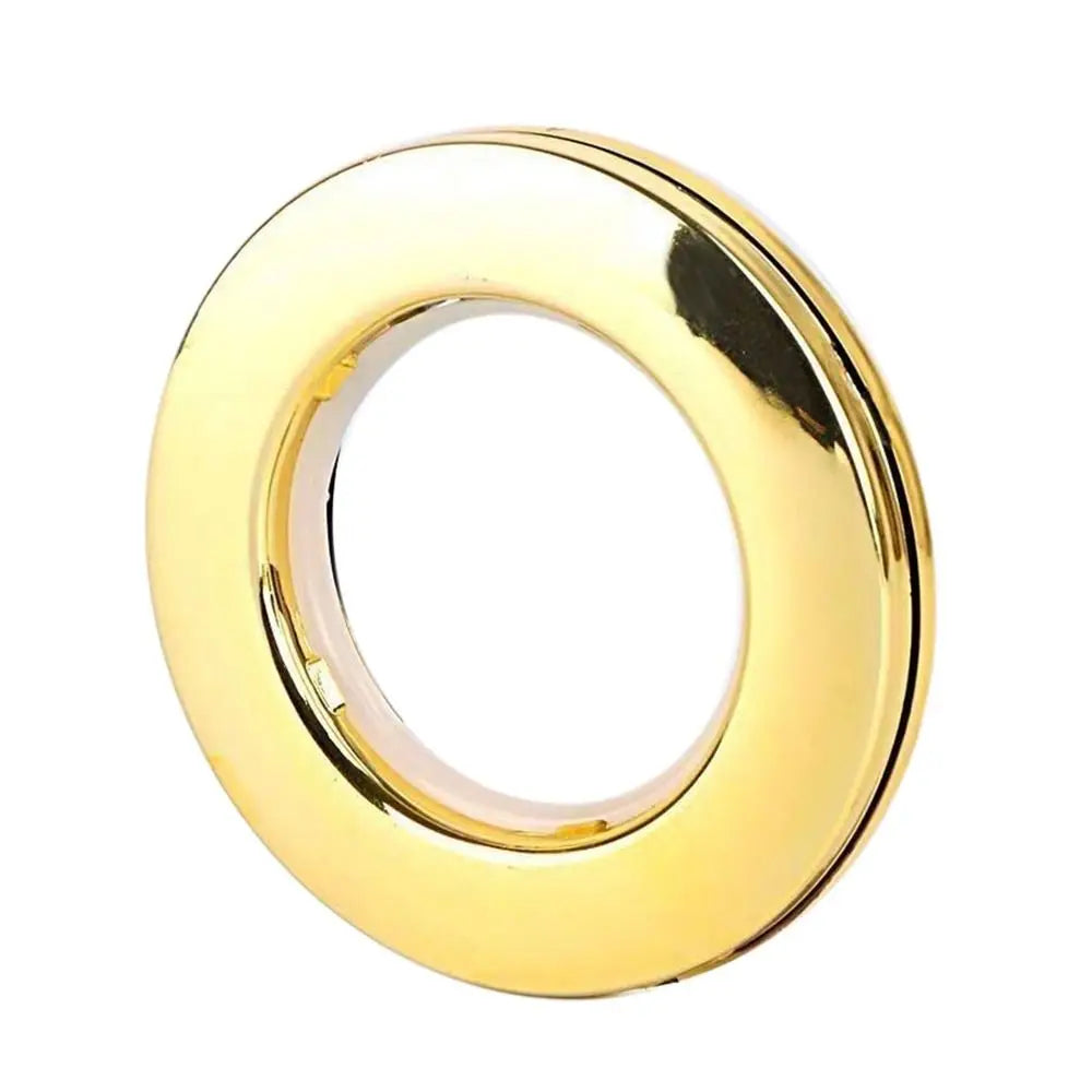 Plastic Curtain Eyelet Ring Curtain Grommet Top Mute Hanging Curtain Ring for Bathroom Living room Home Decor Curtain Accessory