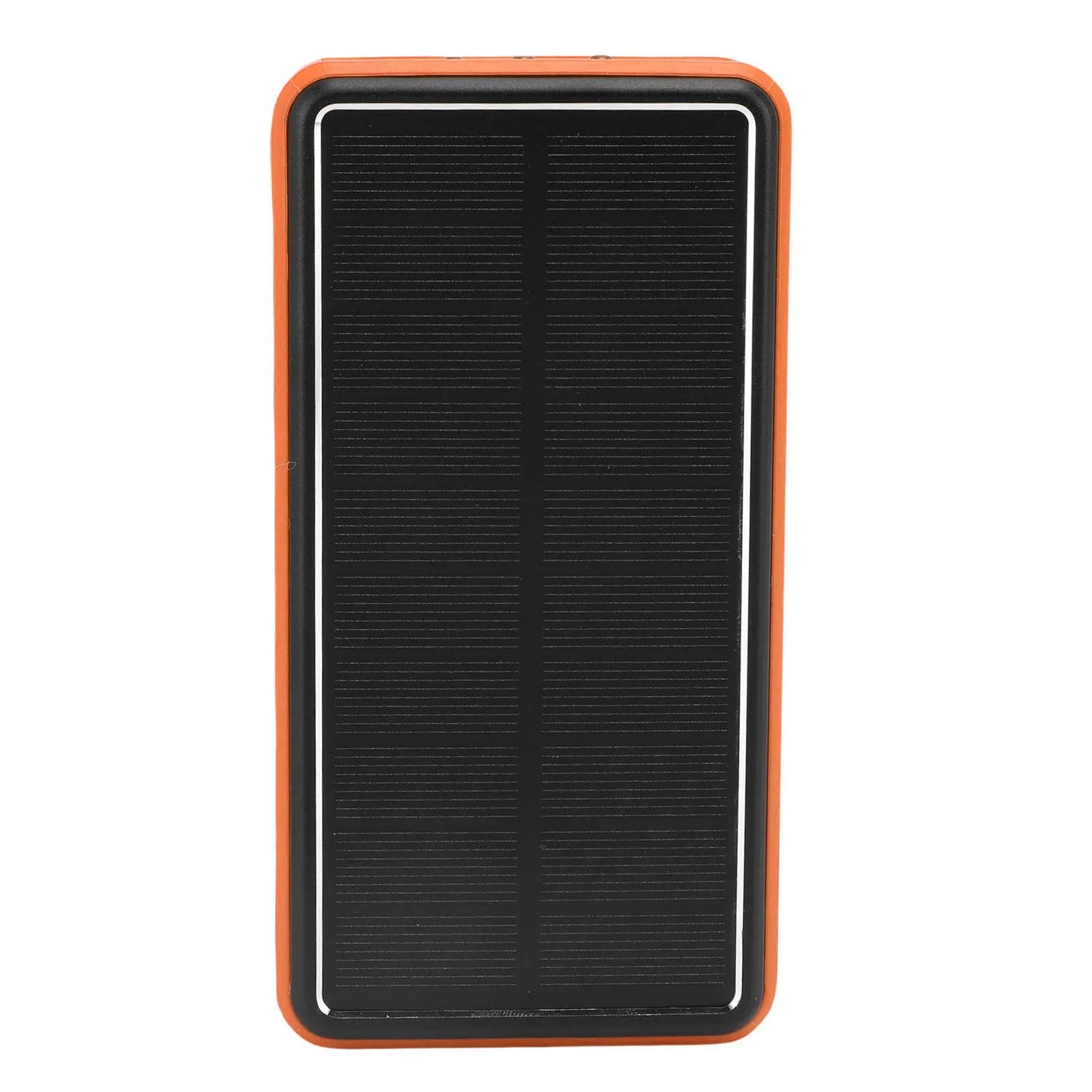 Solar Power Bank 50000mAh Aluminum Alloy USB Portable Charger Battery Pack with LED Light for Outdoor Camping Emergency