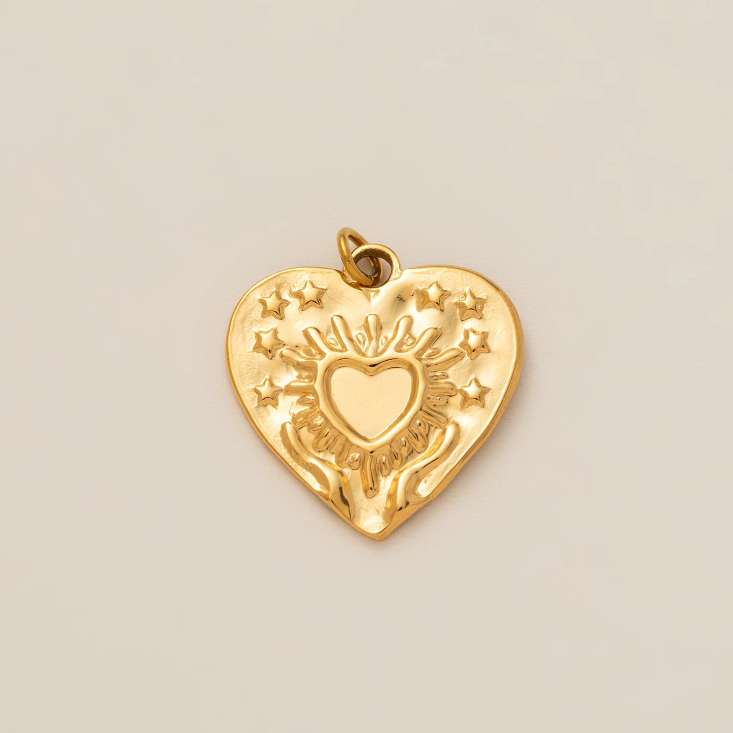 1 Love Blessing Series Pendant Accessory from Europe and America, DIY Accessory Gold Plated and Color Preserved