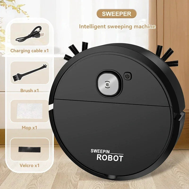 2024 Robot Vacuum Cleaner 4000Pa Strong Suction Auto Recharge Self-Cleaning Anti-Tangle Quiet Carpet Floor Pet Hair Long Battery