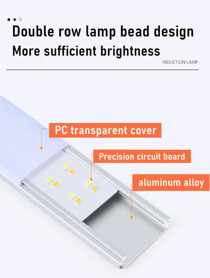 Under Cabinet Light Motion Sensor Light Rechargeable Magnetic Led Night Light Closet Light Kitchen Bedroom Lighting Night Light