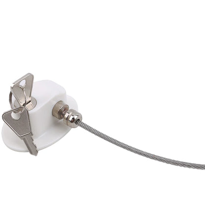 1PC Baby Safety Shifting Door Lock Refrigerator Door Lock With Key Fridge Freezer Child Proof Children Safety Lock Cabinet Lock