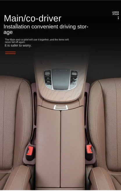 Car Seat Gap Filler Car Gap Filler Universal for Car Truck Fill The Gap Between Seat and Center Console Stop Thing from Dropping