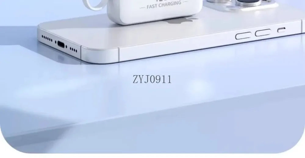 A Brand-new 120W Three-in-one 20,000mah Super Fast Power Bank with Large Capacity, Built-in Cable and Digital Display Powerbank