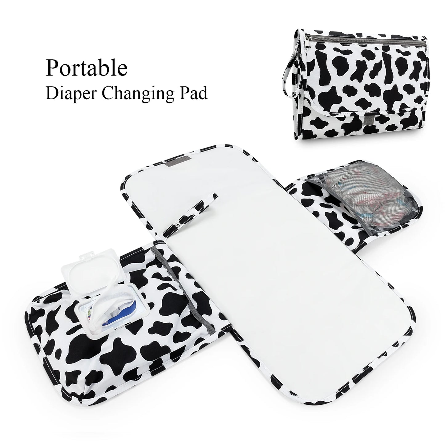 Changing Pad Detachable Travel Changing Pad Fully Padded Lightweight & Waterproof Diaper Changing Pad Baby Shower Gifts