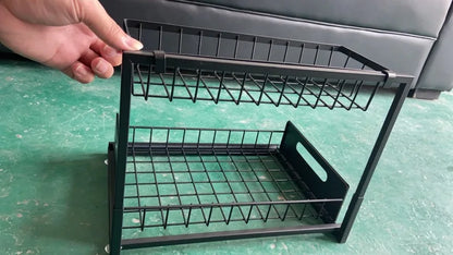 Caddy Garage Bathroom Drawer Organizer Utensils Small Cabinet Basket Stand Kitchen Container Under Sink Organizers And Storage