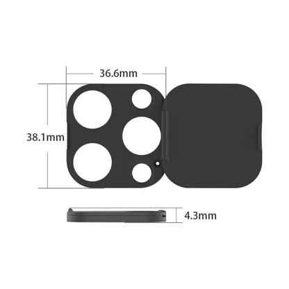 WebCam Cover Back Camera Lens Plastic Privacy Protective Sticker Camera Cover Protector For iPhone 16 Pro/16 ProMax