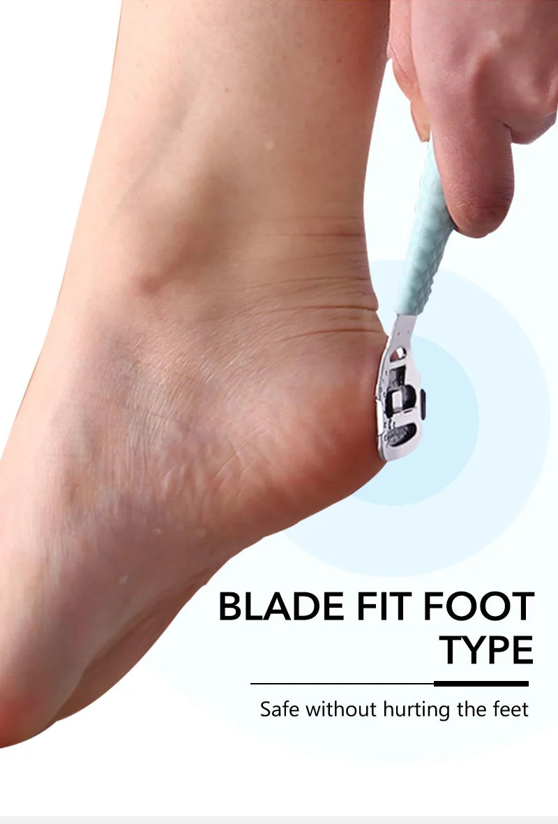 Professional Feet Care Tools Beauty Heel Cuticle Scraper Cutter Foot Care File Tool Pedicure Razor Blades for Pedicures Product