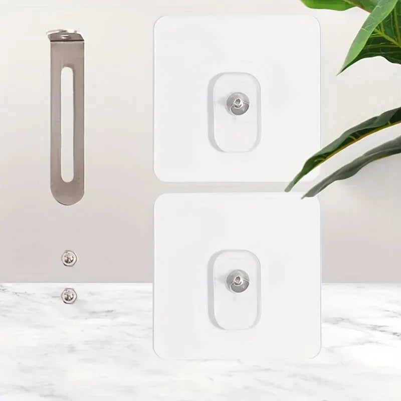 Furniture Anchors Strong Self-adhesive Fixed Prevent Dumping Device No punching Safety Anti Overturning Cabinet Buckle Anchors