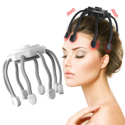 Electric Scalp Massager Cordless Portable Ultra Scalp Massager Deep Relaxation Tool for Deep Relaxation Stress Relief