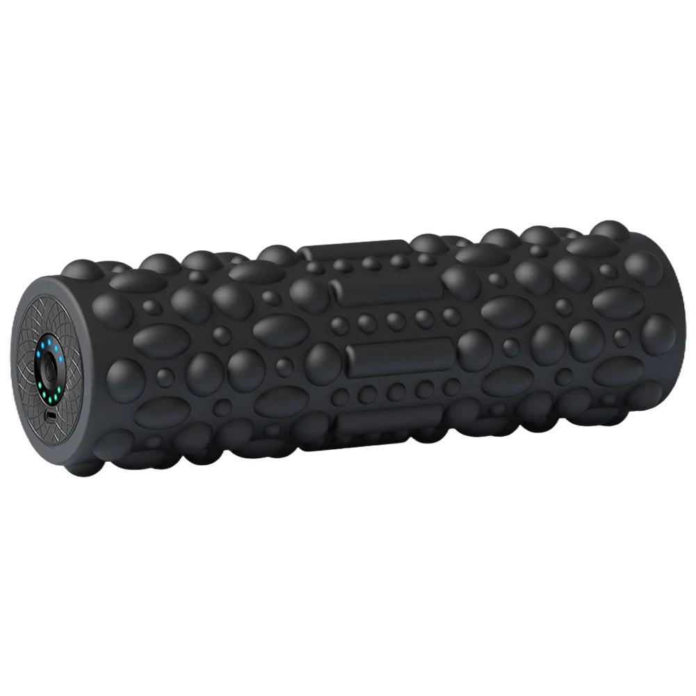 Electric Vibrating Foam Roller Yoga Column Rechargeable Massage Column 5 Modes Exercise Roller for Bodybuilding