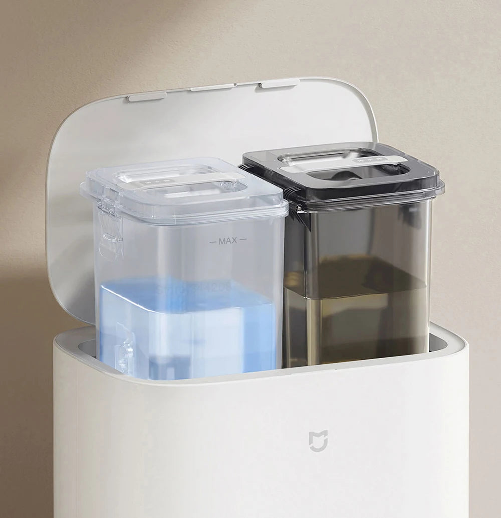 XIAOMI MIJIA Self Robot Vacuum Cleaners Mop 2 Smart Home Sweeping High Speed Rotary Scrubbing 5000PA Cyclone Suction LDS Laser