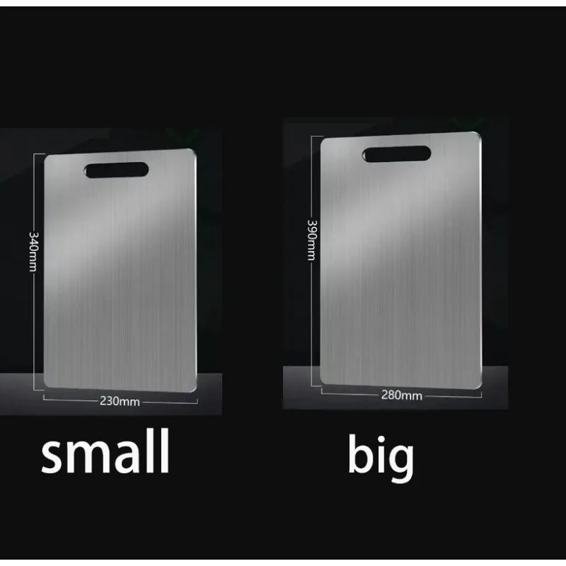 Kitchen Cutting Board Made of Stainless Steel with Durable,non Slip and Hygienic Surface Suitable for Preparing Meat Fruit Dough