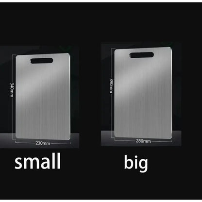 Kitchen Cutting Board Made of Stainless Steel with Durable,non Slip and Hygienic Surface Suitable for Preparing Meat Fruit Dough