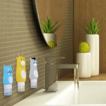 Portable Travel Bottles Leak-Proof Refillable Container Bottles Travel Refillable Kit Portable Empty Travel Bottles For Luggage