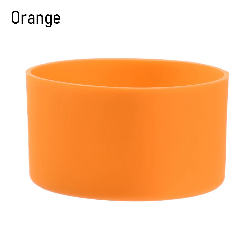 Slip-proof Bottle Silicone Boots Sleeves For 12OZ 18OZ 21OZ 24OZ Hydro Flask Water Bottle Cup Lid For Outdoor Camping Hiking