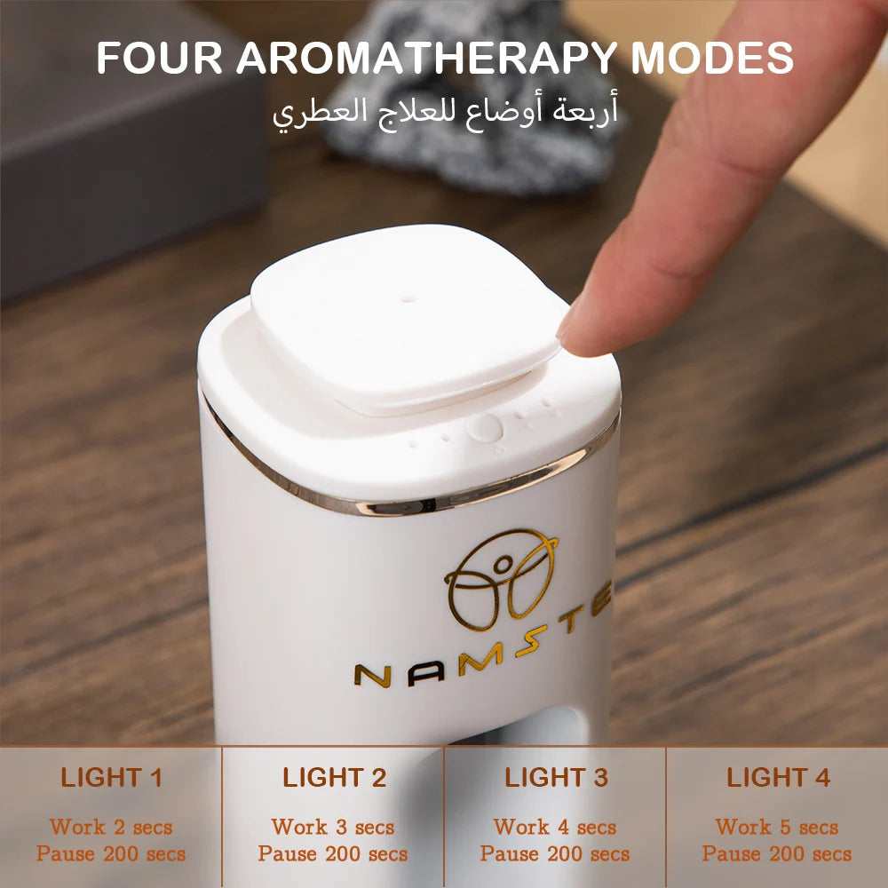 NAMSTE Car Aroma Diffuser Smart  Car Fragrance Spray Cars Odor Eliminator Air Fresheners car Aromatherapy Diffuser Essential Oil