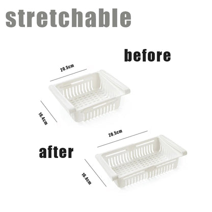 Fridge Organizer Storage Box Creative Multifunctional Refrigerator Drawer for Fruit Egg Food Plastic Storage Container Shelf
