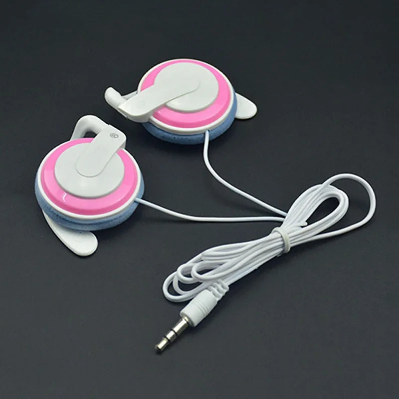 Fashionable Q50 Simple Ear Hook Headset Game Headset Music Headset Running Sports Wired Headset for MP3 4 Phone Computers